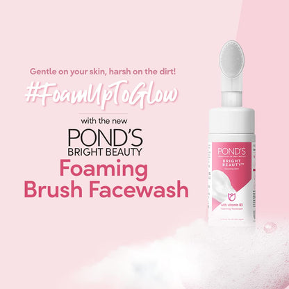 Pond's Bright Beauty Foaming Brush Facewash 150ml