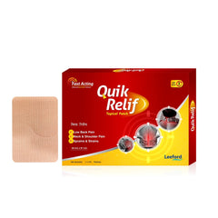 Leeford Quik Relif Topical Patch (58Mmx87Mm) 1 x 3 Patches