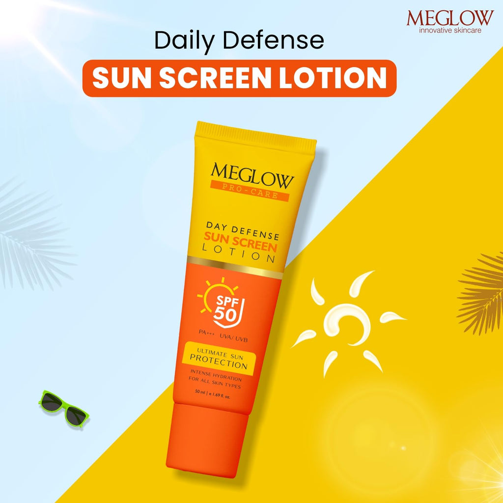 Leeford Meglow Pro Care SPF 50 PA+++ &amp; SPF 30 PA+++ Sonnenschutzlotion 50ml