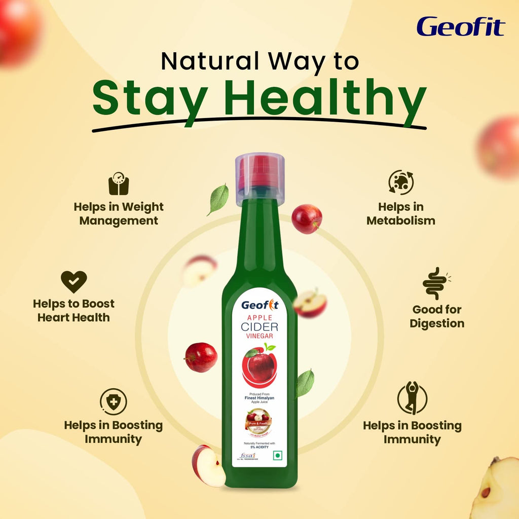 Leeford Geofit Organic Apple Cider Vinegar Juice 500ml