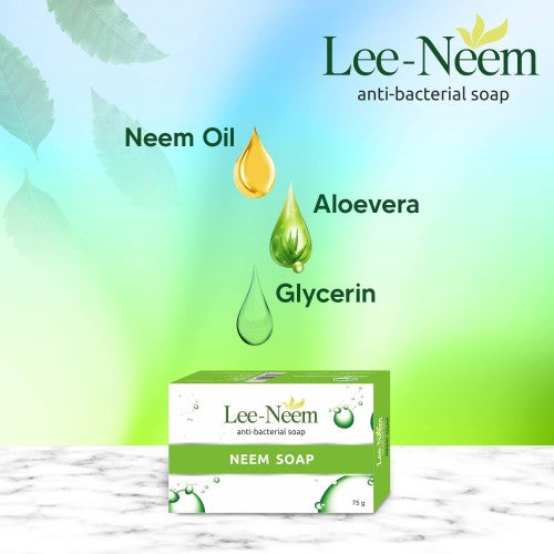 Leeford Lee Neem Anti Bacterial Neem And Aloevera Soap