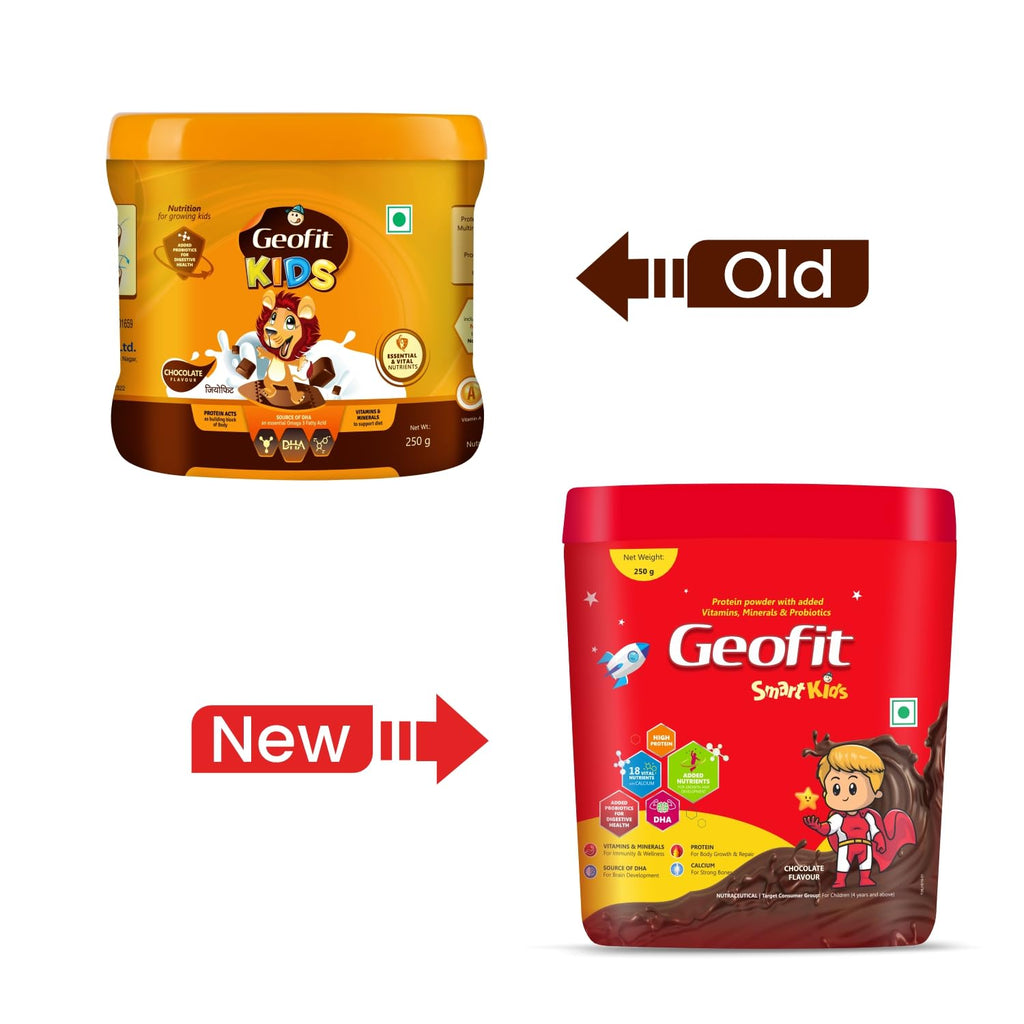 Leeford Geofit Chocolate Flavor Kids Protein Powder 250g