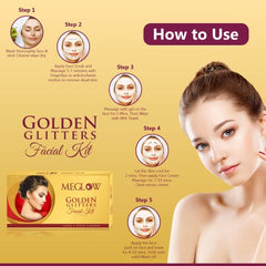 Leeford Meglow Gold Facial Kit For Instant Glow 105g