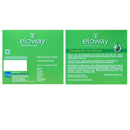 Leeford Eloway Aloe Vera Feuchtigkeitsgel 100g