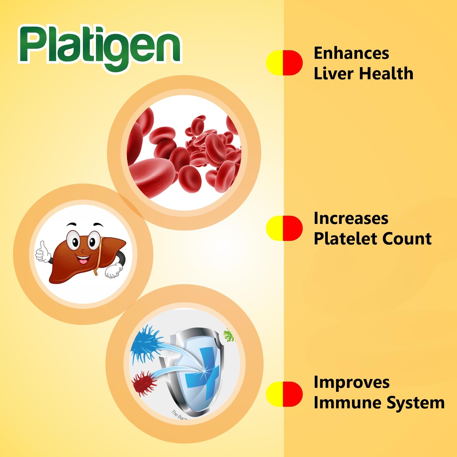 Leeford Platigen Syrup 200ml
