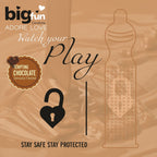 Leeford Bigfun Chocolate Flavored Condom 10 Piece