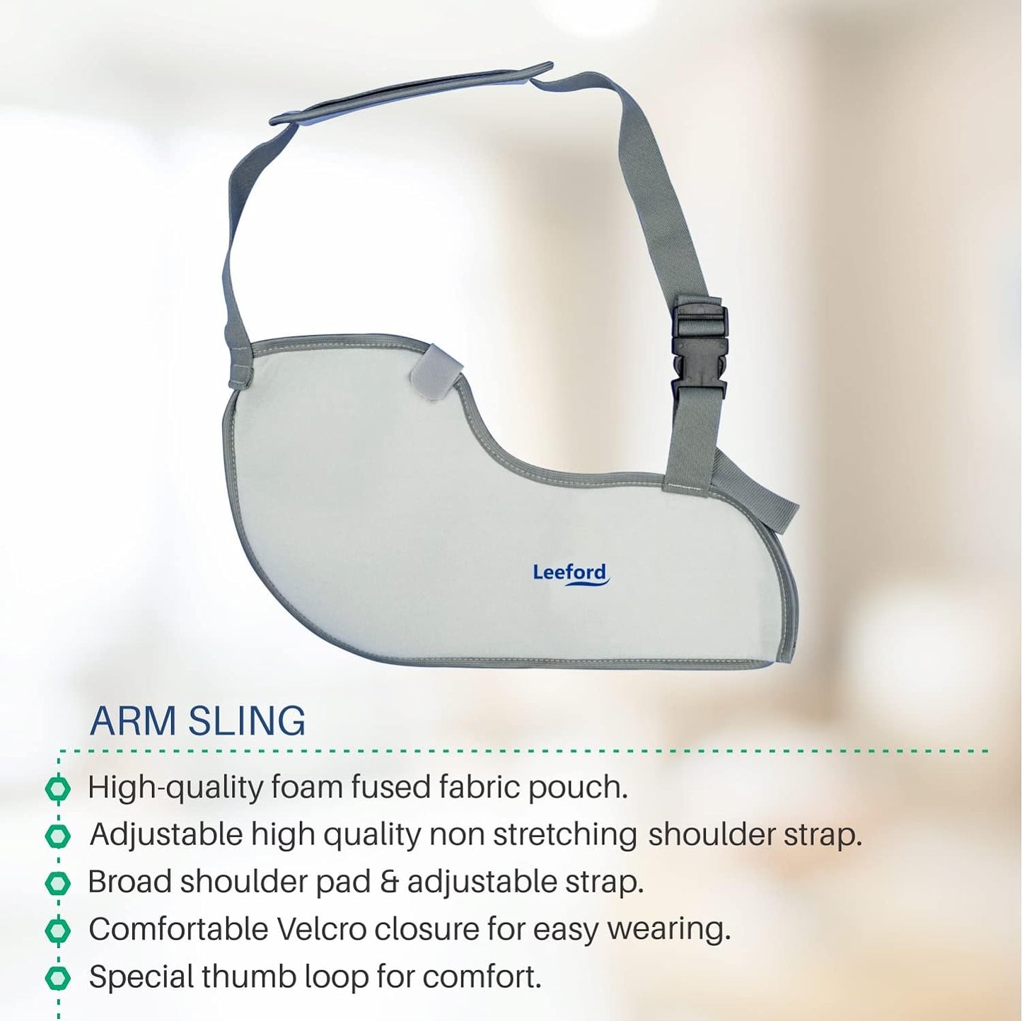 Leeford Pouch Armschlinge, Farbe zufällig