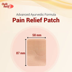 Leeford Quik Relif Topical Patch (58Mmx87Mm) 1 x 3 Patches