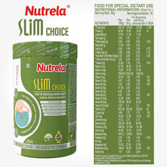 Patanjali Nutrela Slim Choice Meal Replacement Shake For Weight Loss Vanilla Flavor Powder 500gm