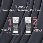 POND'S Pure Detox Mineral Clay Activated Charcoal Facial Foam 90g