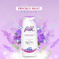 Leeford Dermi Fresh Prickly Heat Powder Jasmine,Sandal,Extra Cool,Lavender,Rose and Lemon Fragrance