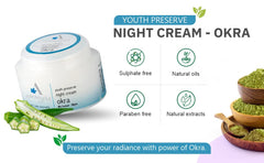 Aaranyaa Youth preserve Night Cream Okra 50g