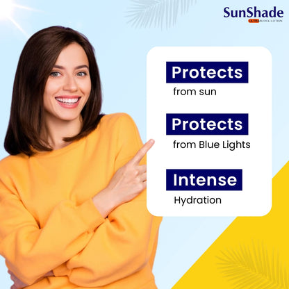 Leeford Sunshade Ultra Block Sunscreen Lotion SPF 50 PA+++ & 30PA+++ Pack 50ml