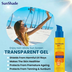 Leeford Sunshade Sunscreen Gel SPF 30 & SPF 50 With Glycolic Acid 50ml