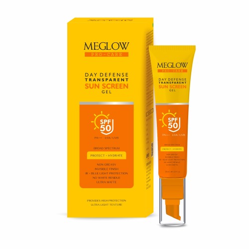 Leeford Meglow Pro Care Sunscreen Gel SPF 30 & SPF 50 Gel 30ml