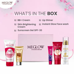 Leeford Meglow Skin Care Women Gift Kit For Glowing Skin