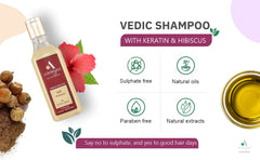 Aaranyaa Vedic with Keratin & Hibiscus Hair Shampoo 250ml