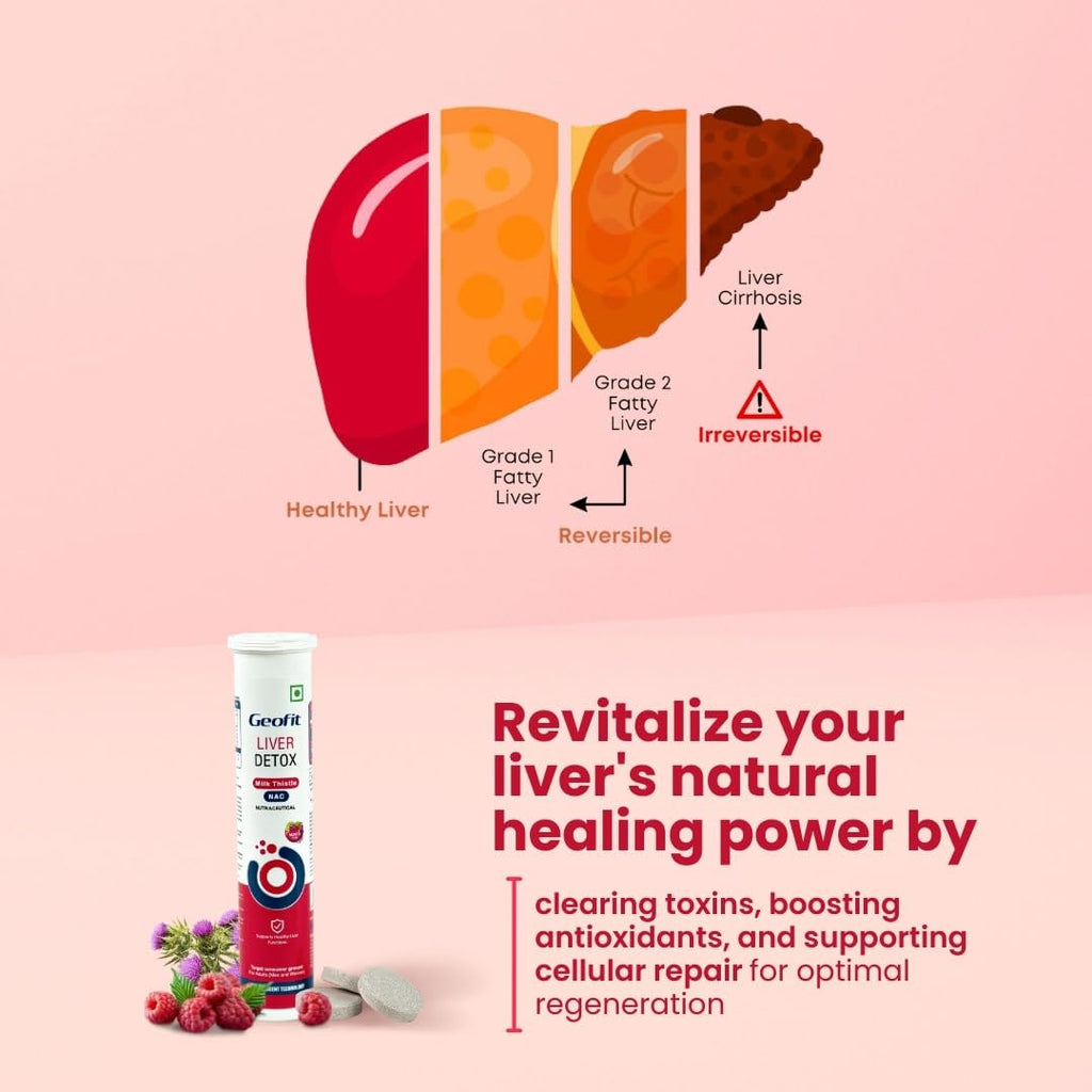 Leeford Geofit Liver Detox Effervescent 20 Tablets