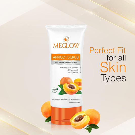 Leeford Meglow Apricot Scrub 70g