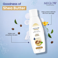 Leeford Meglow Pro Care Shea Butter Moisturizing Body Lotion