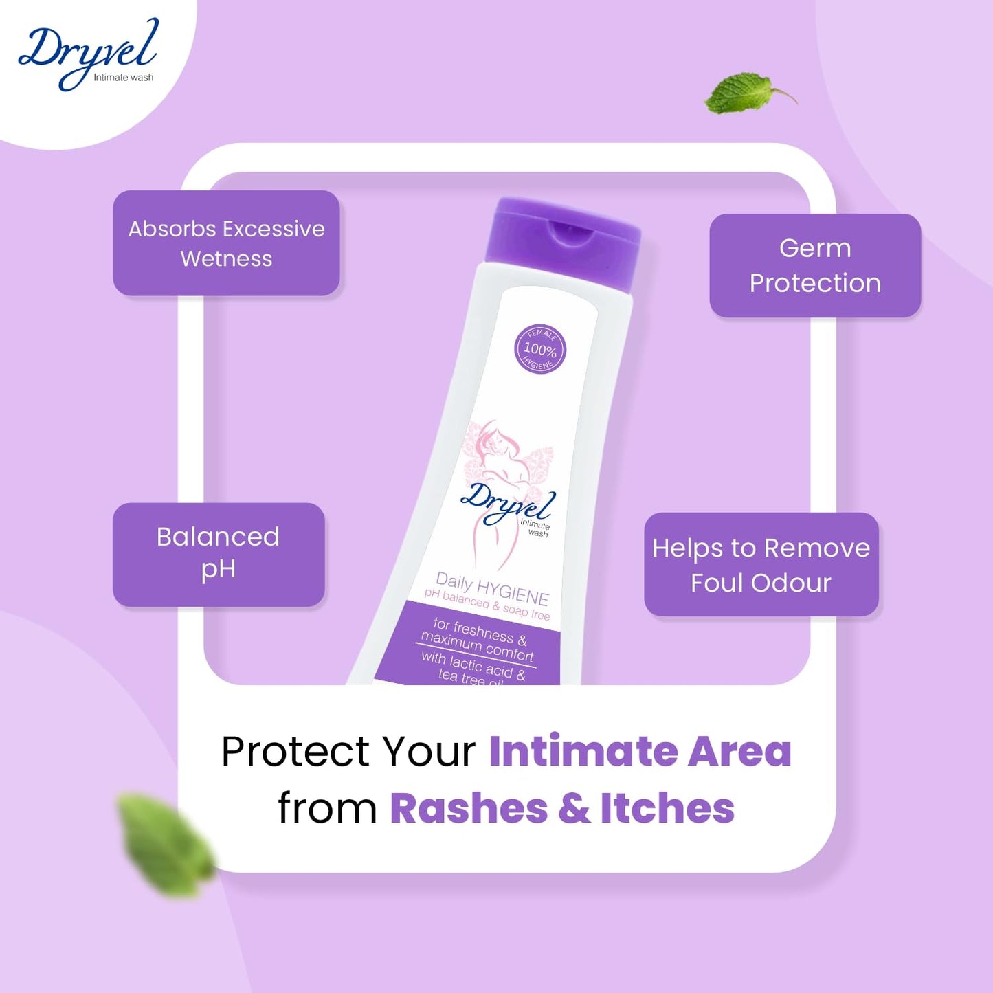Leeford Dryvel Daily Hygiene Intimate Wash For Women