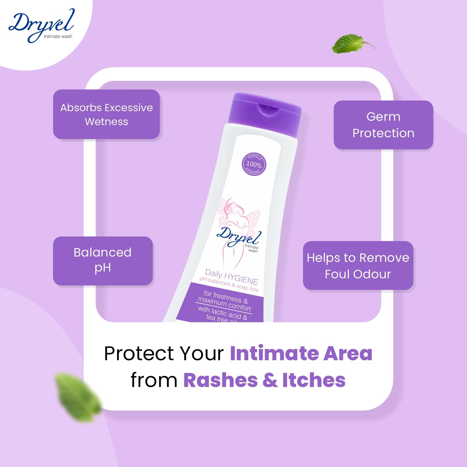 Leeford Dryvel Daily Hygiene Intimate Wash For Women
