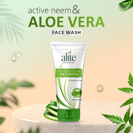 Leeford Alite Active Neem und Aloe Vera Gesichtswaschmittel