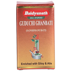 Baidyanath Ayurvedic Guduchi Ghan Sanshamani Bati 20 Tablets