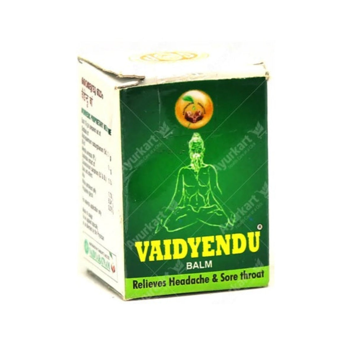 Vaidyaratnam Ayurvedic Vaidyendu Balm 10g