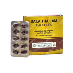 Vaidyaratnam Ayurvedic Bala Thailam Soft Gel 100 Capsule