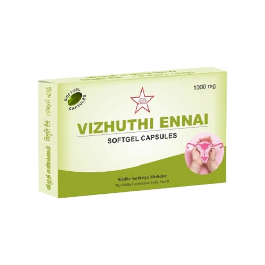 Skm Ayurveda Vizhuthi Ennai Softgel 10 Capsules