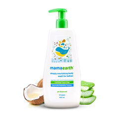 Mamaearth Deeply Nourishing Body Wash for babies 400ml