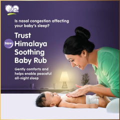 Himalaya Herbal Ayurvedic Beruhigende Babypflege, sanft beruhigend und beruhigend, mit der Güte von Eukalyptus und Rosmarin