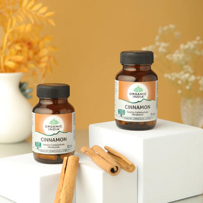 Organic India Ayurvedic Cinnamon Capsules