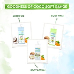 Mamaearth Coco Soft Shampoo with Coconut Milk & Turmeric for Gentle Cleansing 400ml