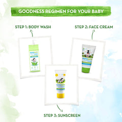 Mamaearth Milky Soft Mineral Based Sunscreen SPF 30 & PA+++ With Oats, Milk and Calendula for Babies 80g