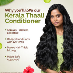 Mamaearth Mamaearth Kerala Thaali Conditioner with Hibiscus,Amla,Reetha and Methi Dana for Smooth,Thick & Long Hair 250ml