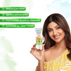 Mamaearth Vitamin C Face Scrub for Glowing Skin With Vitamin C and Walnut For Skin Illumination 100g