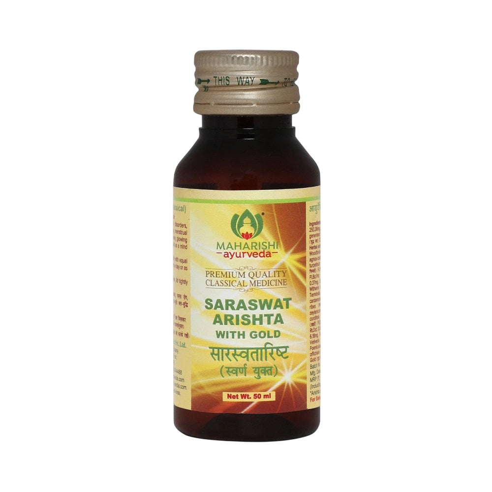 Maharishi Ayurveda Saraswatarishta (With Gold) Liquid 50ml