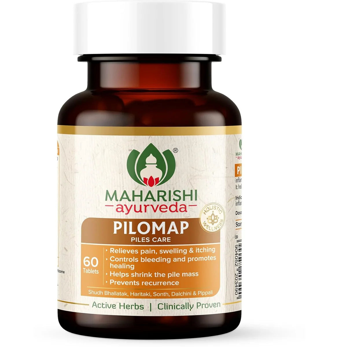 Maharishi Ayurveda Pilomap 60 Tablets