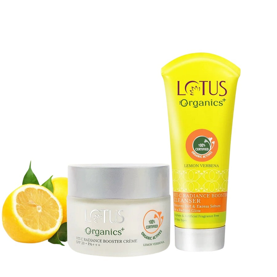 Lotus Organics+ Cosmetics Vit C Fresh Glow Duo