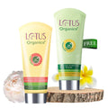 Lotus Organics+ Cosmetics Sheer Brightening Mineral Sunscreen SPF 50 and free Facewash