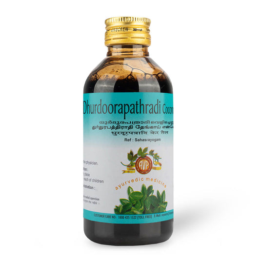 AVP Ayurvedic Dhurdoorapathradi Coconut Oil 200ml