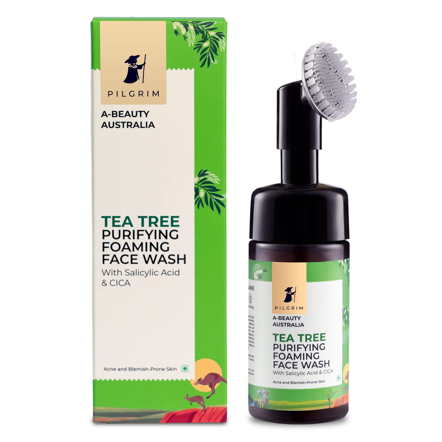 Pilgrim Cosmetics Tea Tree Purifying Foaming Facewash 120ml
