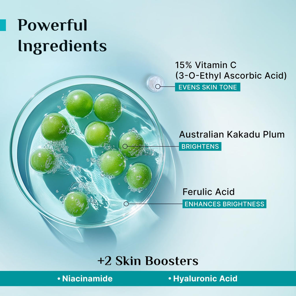 Pilgrim Cosmetics 15% Vitamin C Face Serum For Advanced Brightness 20ml