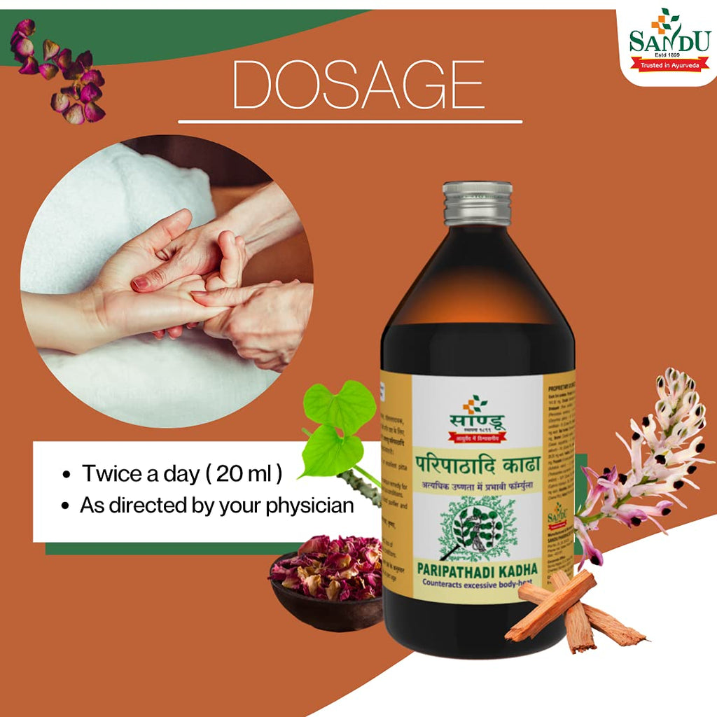 Sandu Ayurvedic Paripathadi Kadha Liquid