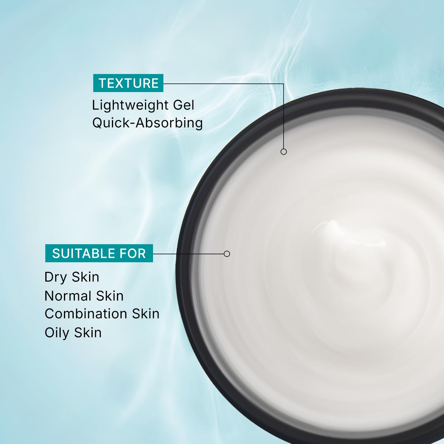 Pilgrim Squalane Glow Moisturizer Gel 50g