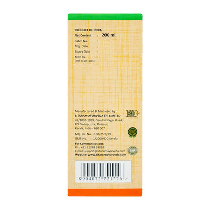 Sitaram Ayurveda Rakthamruth Liquid 200ml