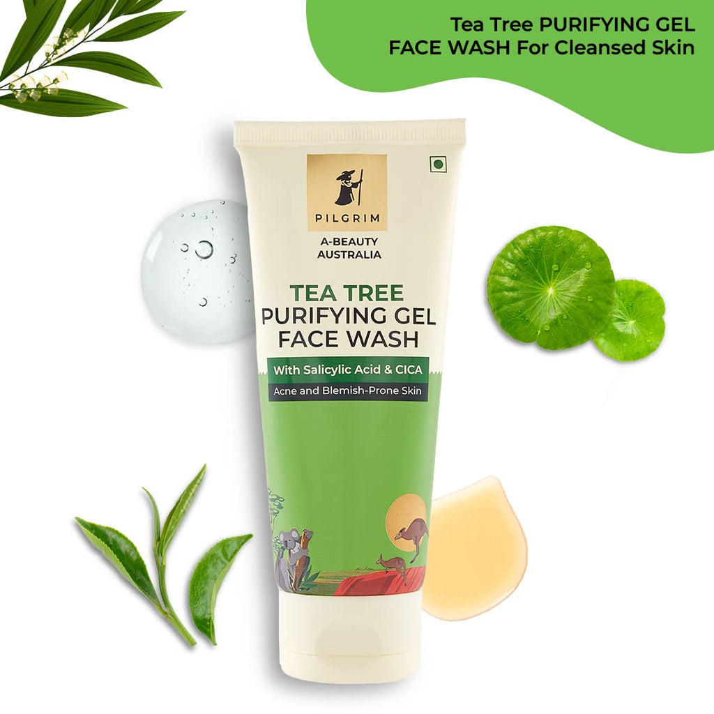 Pilgrim Cosmetics Tea Tree Purifying Gel Facewash 100ml