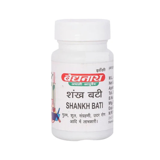 Baidyanath Ayurvedic (Jhansi) Shankh Bati Tablette